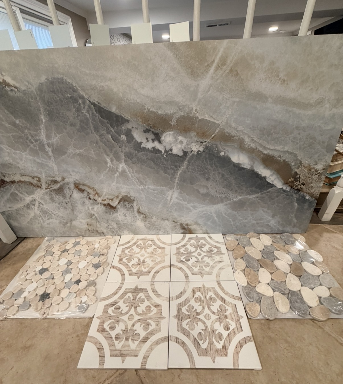 Finish selection board